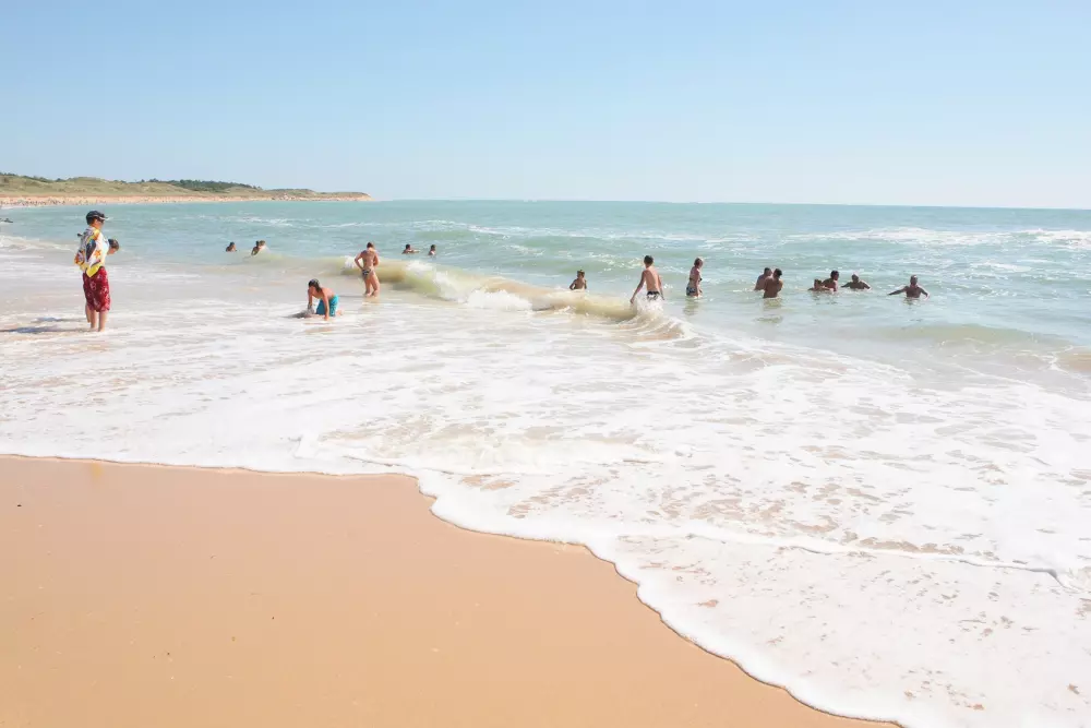 Camping L'Anse des Pins 41 étoiles★ - Plage