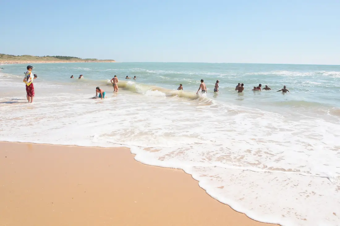 Camping L'Anse des Pins 41 étoiles★ - Plage