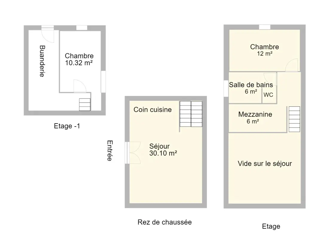 Gîte de France Gîte du bouquet 4/5 personnes 3 épis