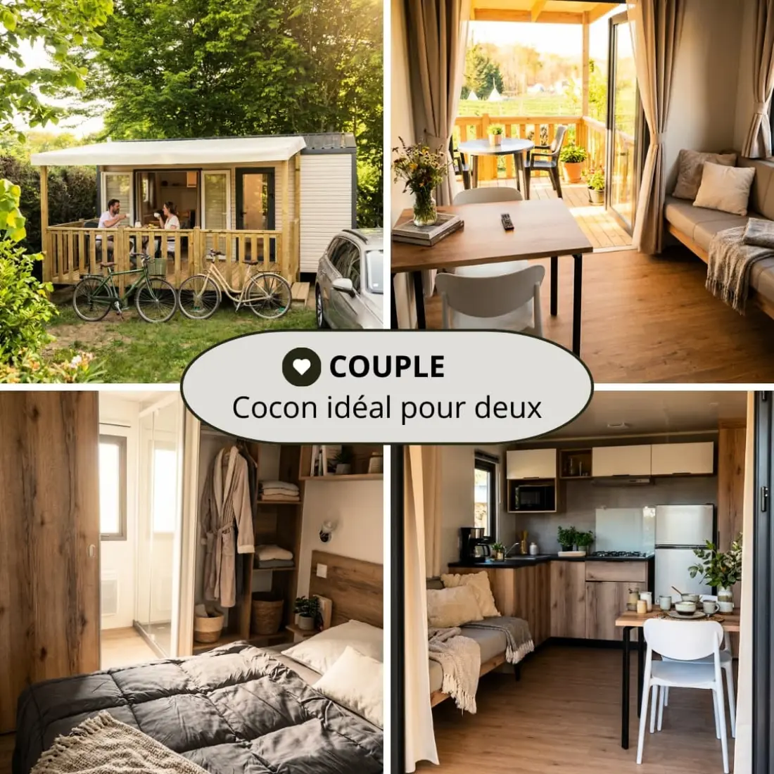 Camping Les Rives du lac Cantalès 3 étoiles★★★