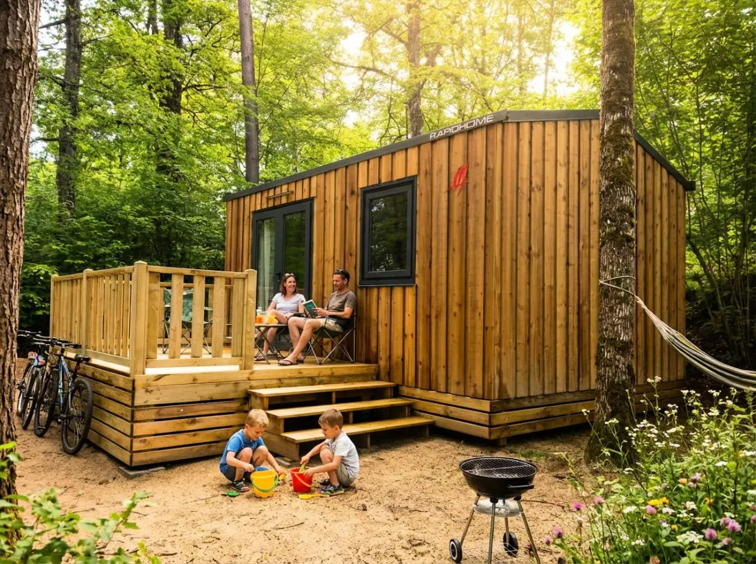 Camping Les Rives du lac Cantalès 3 étoiles★★★