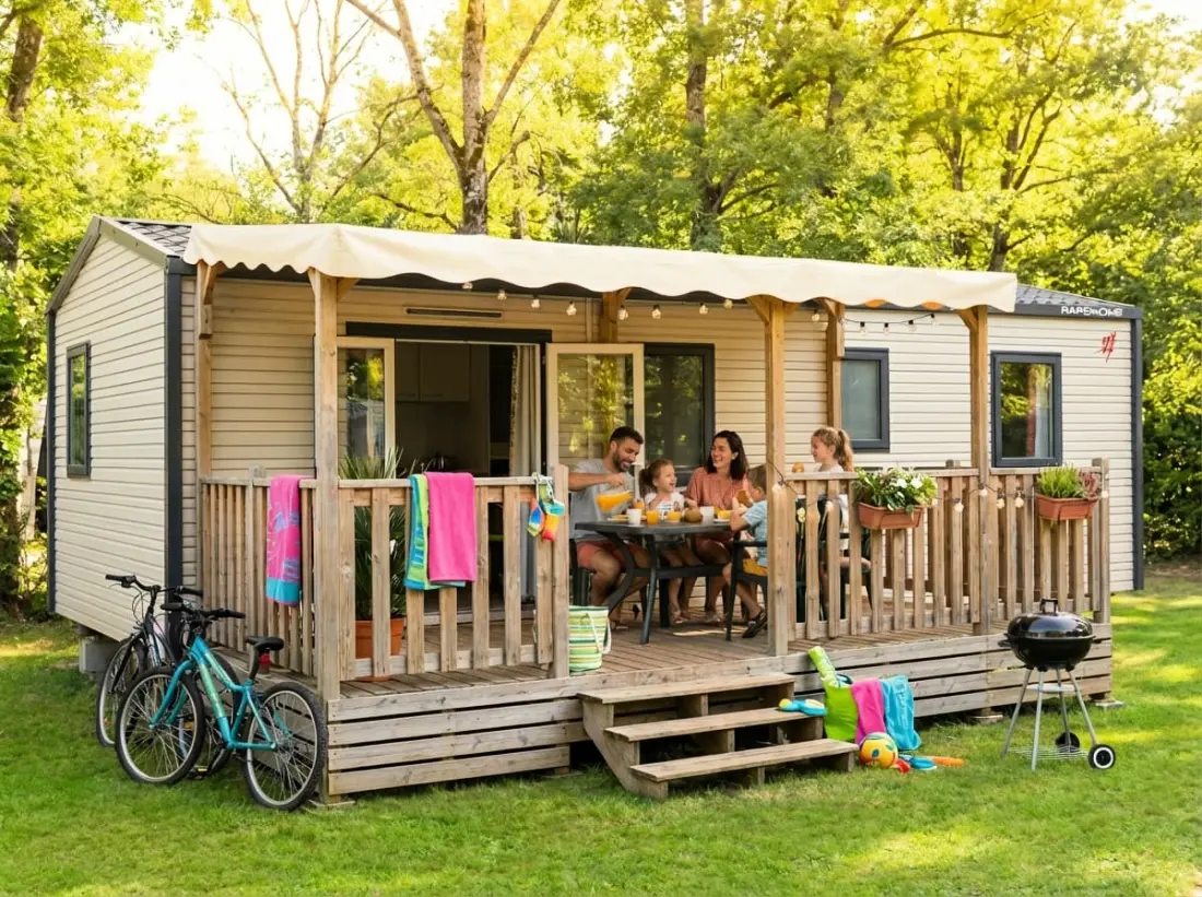 Camping Les Rives du lac Cantalès 3 étoiles★★★