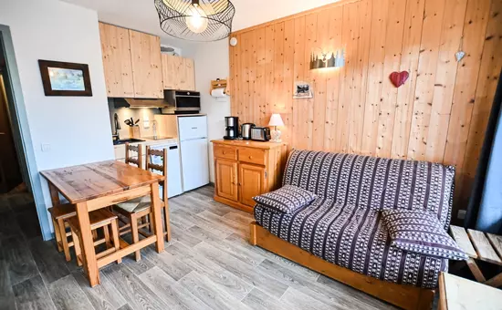 24 M² Avec Terrasse Près Du Centre Et Des Pistes