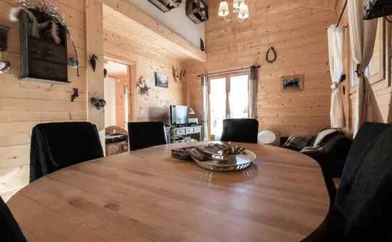 Chalet 7 pers. avec piscine commune