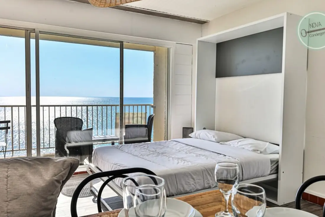 Résidence Séjour D’exception Face à L’atlantique – Appartement Vue Mer Avec Balcon