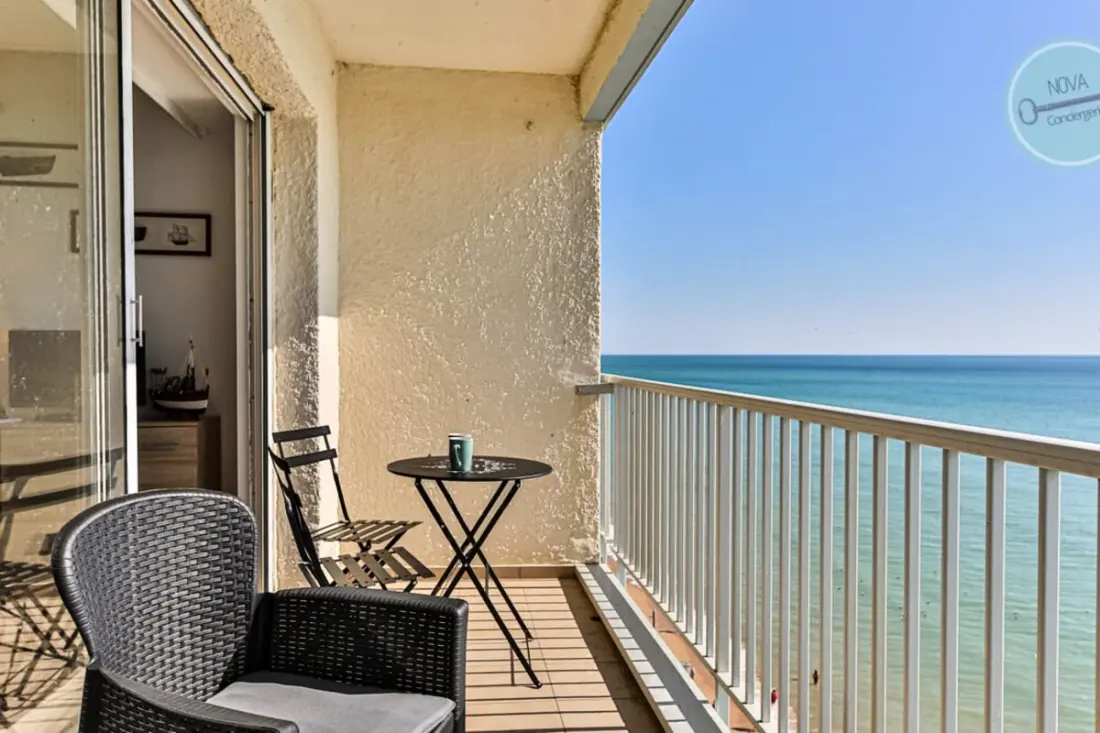 Résidence Séjour D’exception Face à L’atlantique – Appartement Vue Mer Avec Balcon