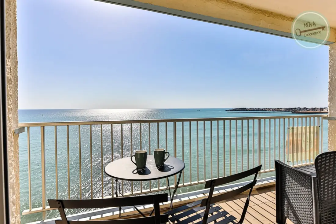 Résidence Séjour D’exception Face à L’atlantique – Appartement Vue Mer Avec Balcon