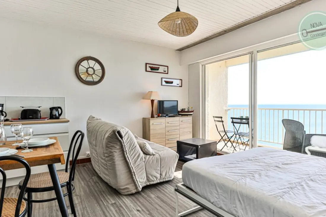 Résidence Séjour D’exception Face à L’atlantique – Appartement Vue Mer Avec Balcon
