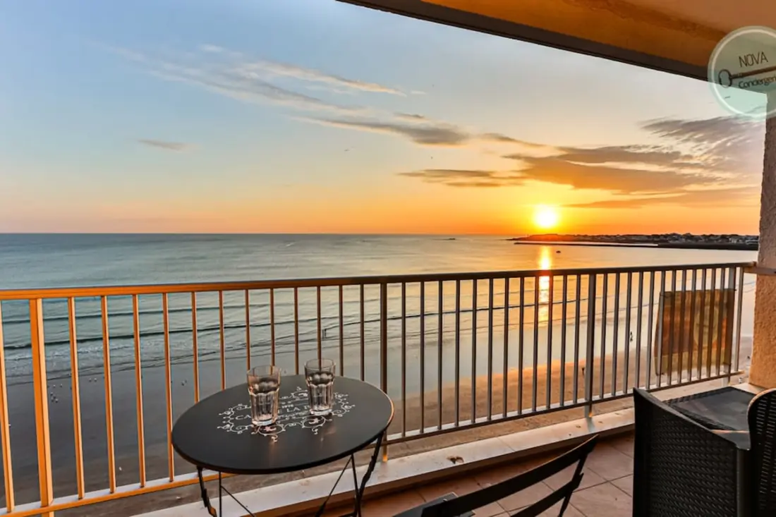 Résidence Séjour D’exception Face à L’atlantique – Appartement Vue Mer Avec Balcon