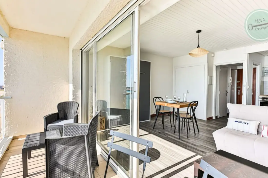 Résidence Séjour D’exception Face à L’atlantique – Appartement Vue Mer Avec Balcon