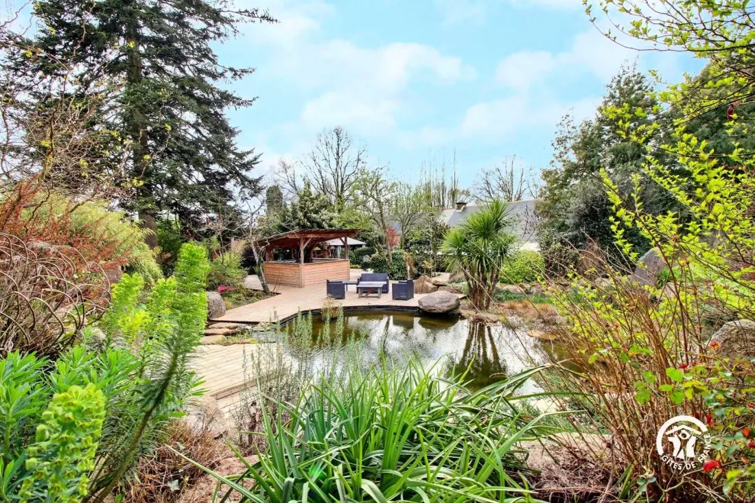 Gîte de France Jardin de l'ardoiserie 3 épis