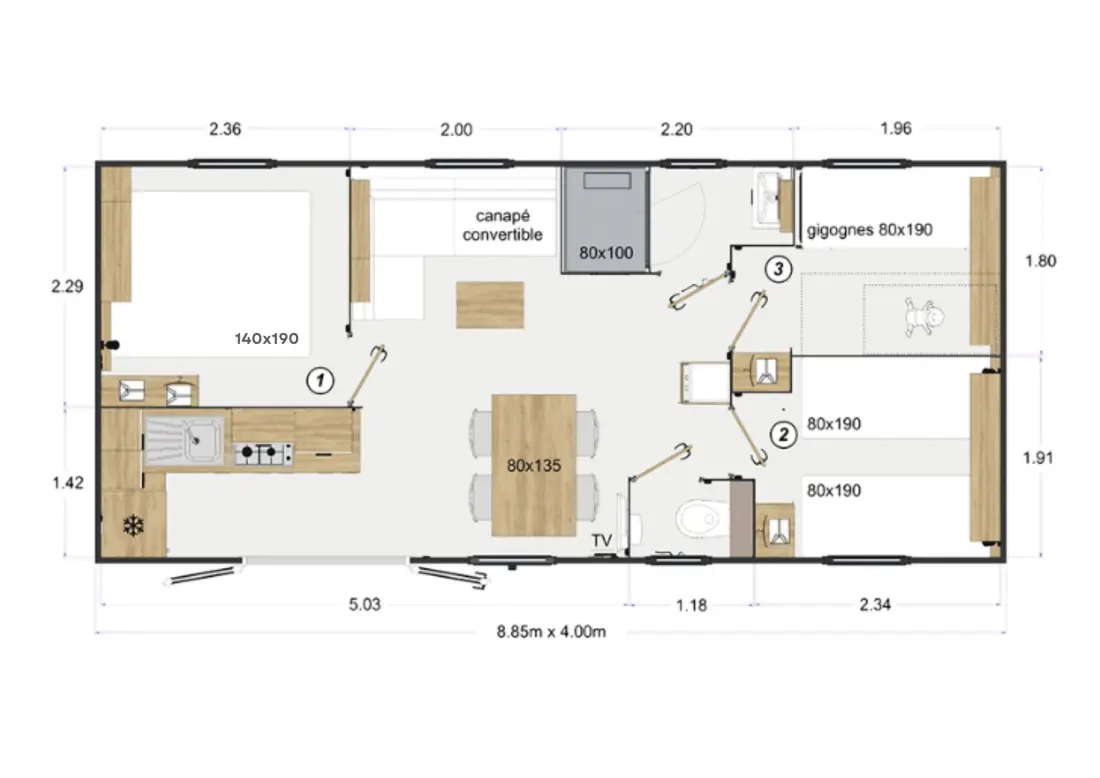 Camping - Club Mahana 4 étoiles★★★★