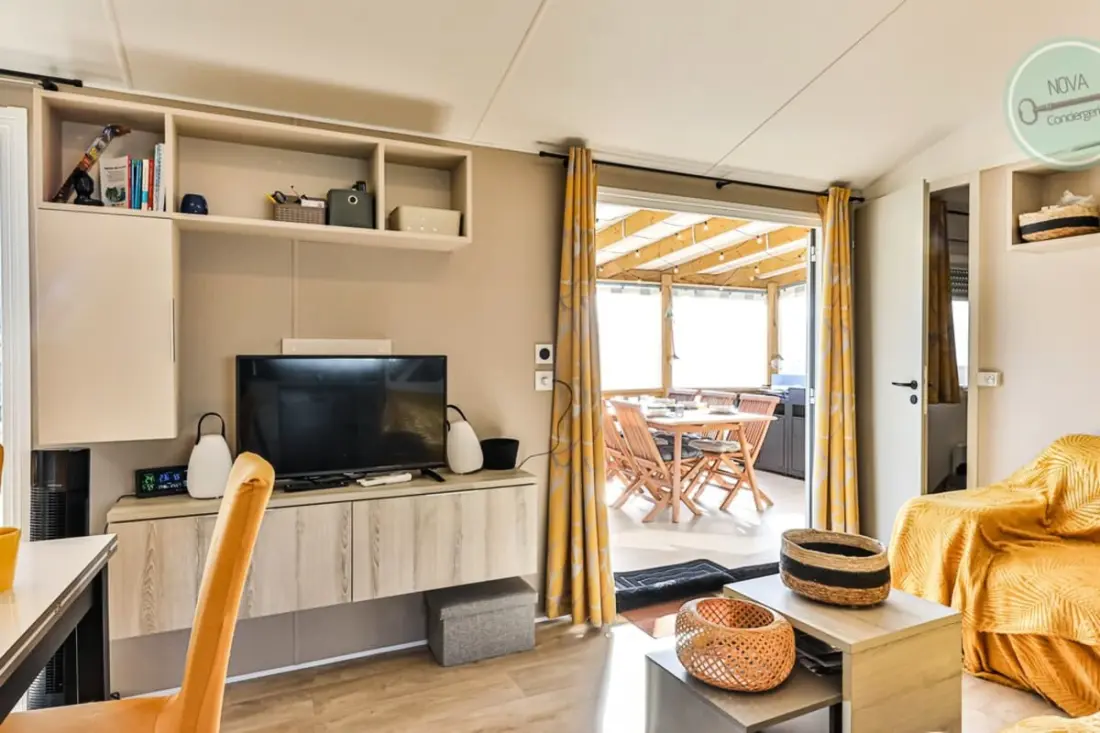 Résidence Mobil-home Dans Parc Résidentiel