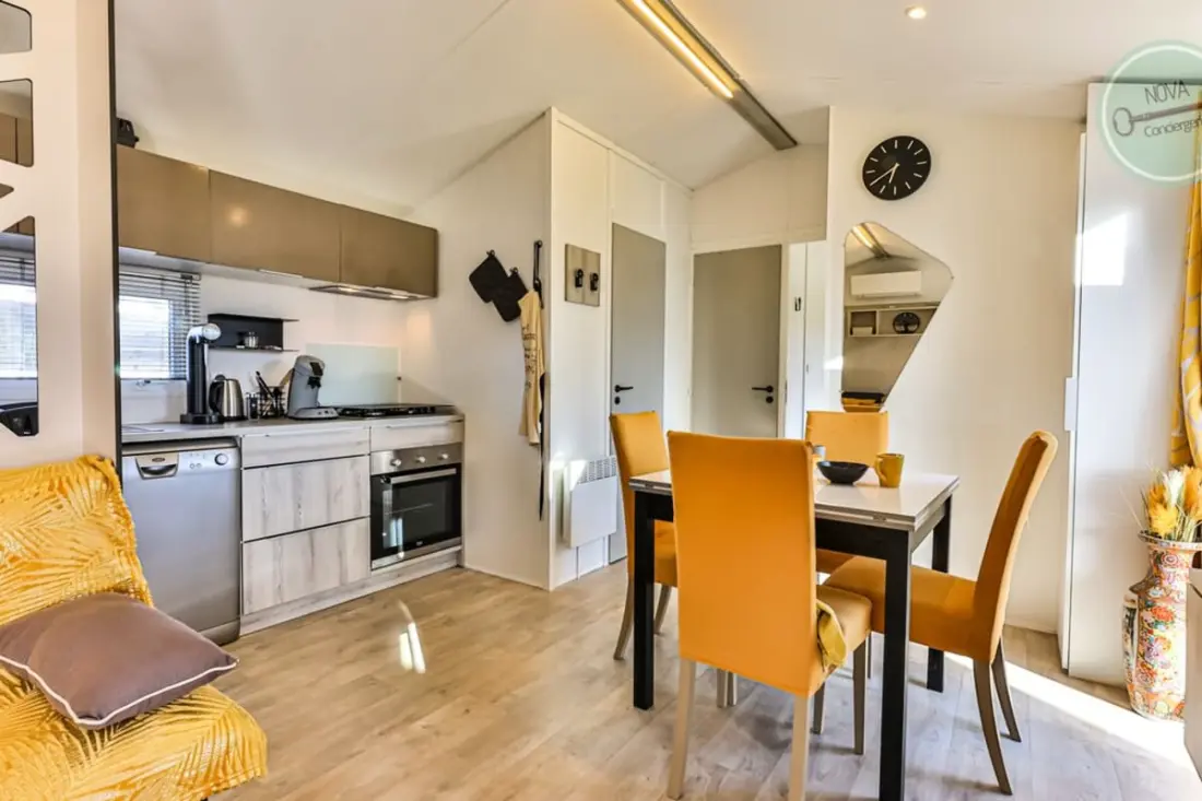 Résidence Mobil-home Dans Parc Résidentiel