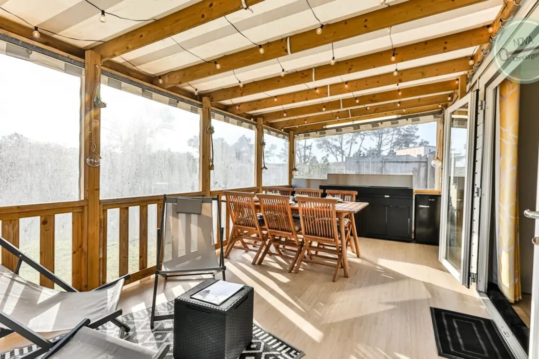 Résidence Mobil-home Dans Parc Résidentiel