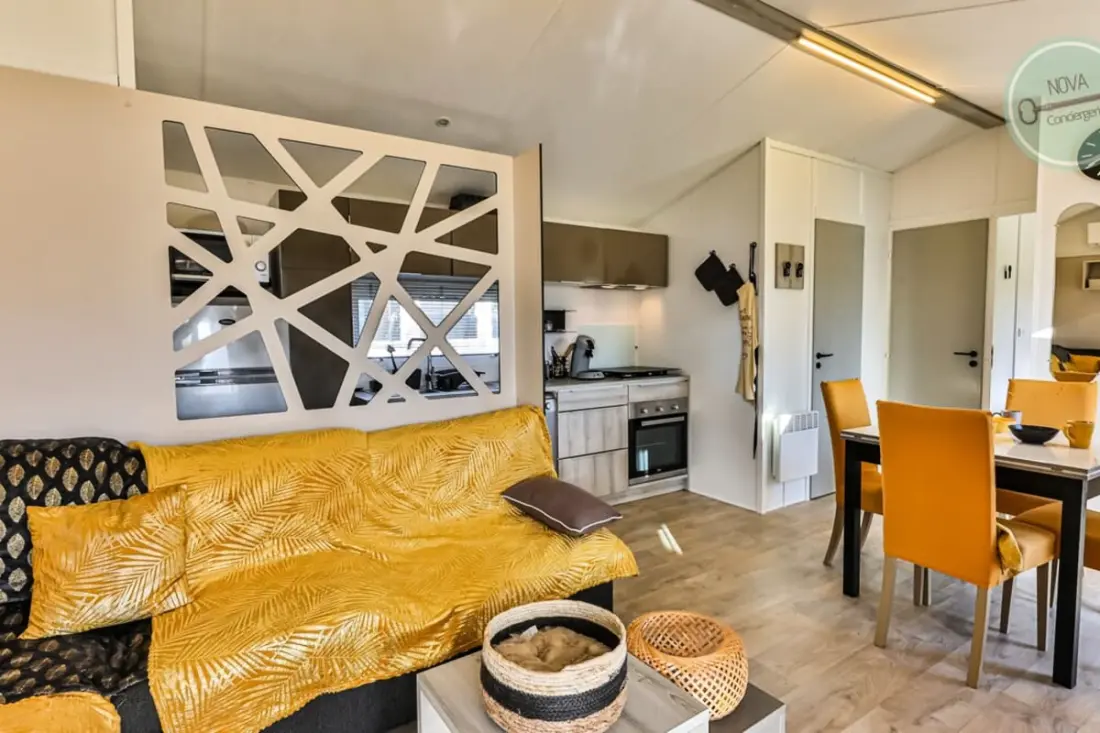Résidence Mobil-home Dans Parc Résidentiel