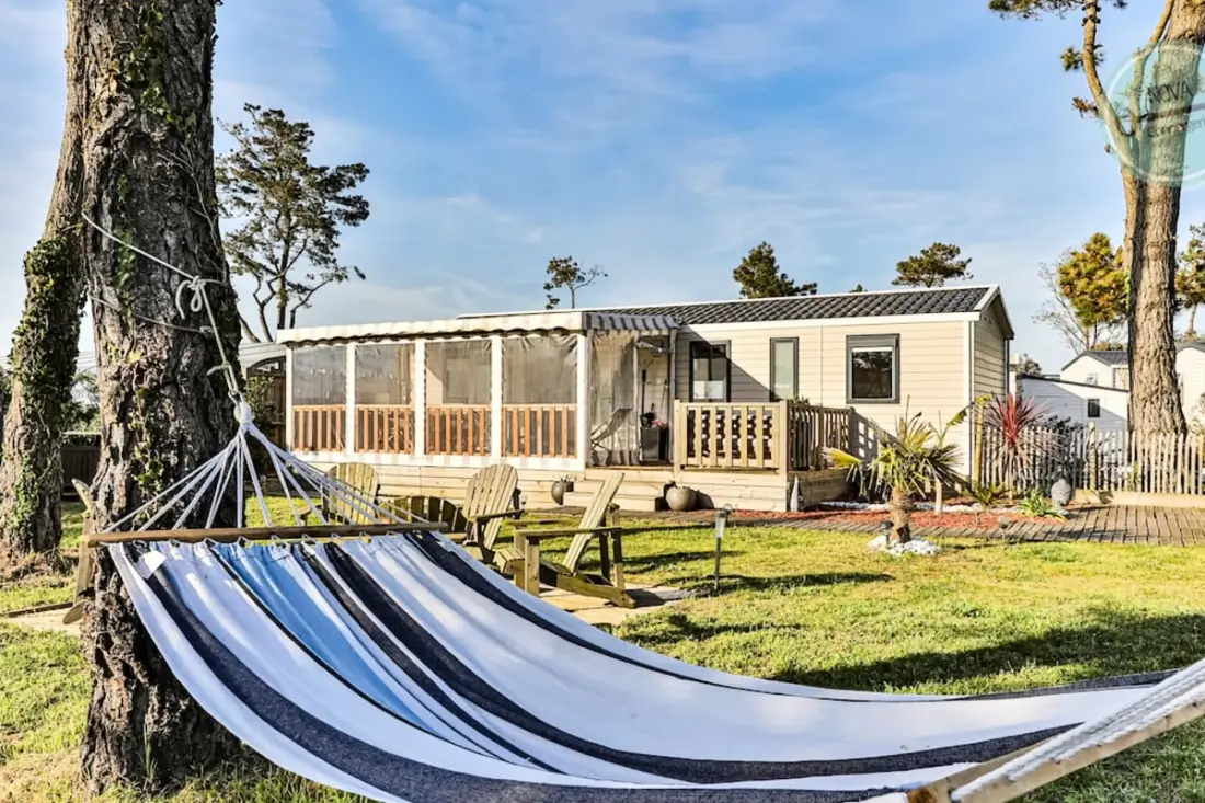 Résidence Mobil-home Dans Parc Résidentiel
