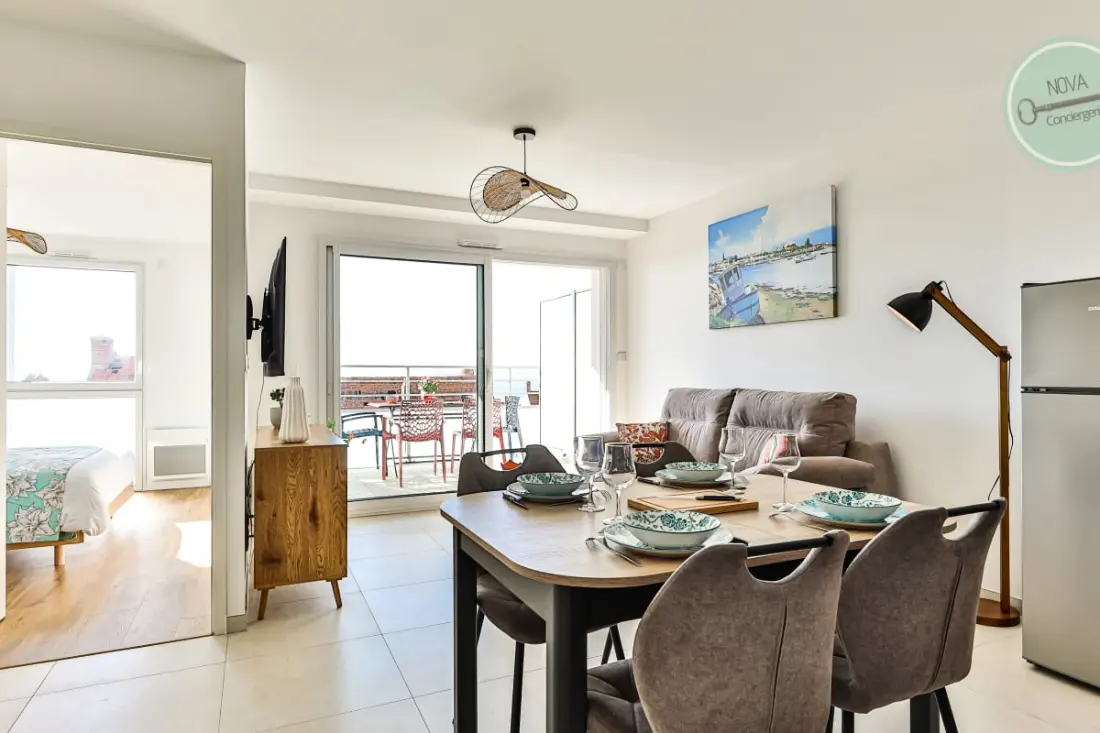 Résidence Parenthèse Iodée Sur La Côte De Lumière Dans Ce Charmant Appartement Neuf