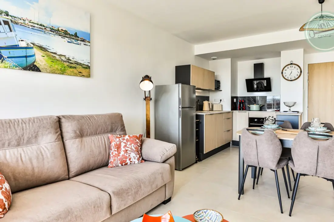 Résidence Parenthèse Iodée Sur La Côte De Lumière Dans Ce Charmant Appartement Neuf