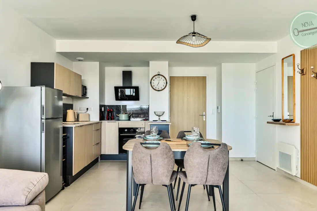 Résidence Parenthèse Iodée Sur La Côte De Lumière Dans Ce Charmant Appartement Neuf