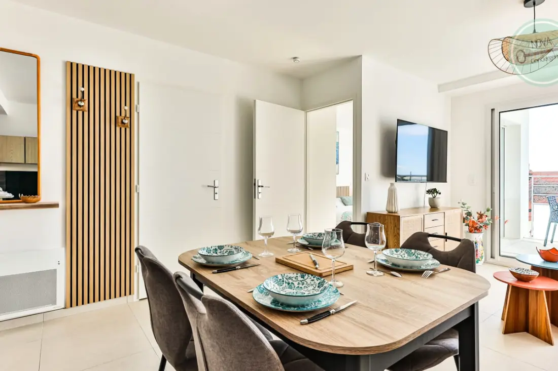 Résidence Parenthèse Iodée Sur La Côte De Lumière Dans Ce Charmant Appartement Neuf
