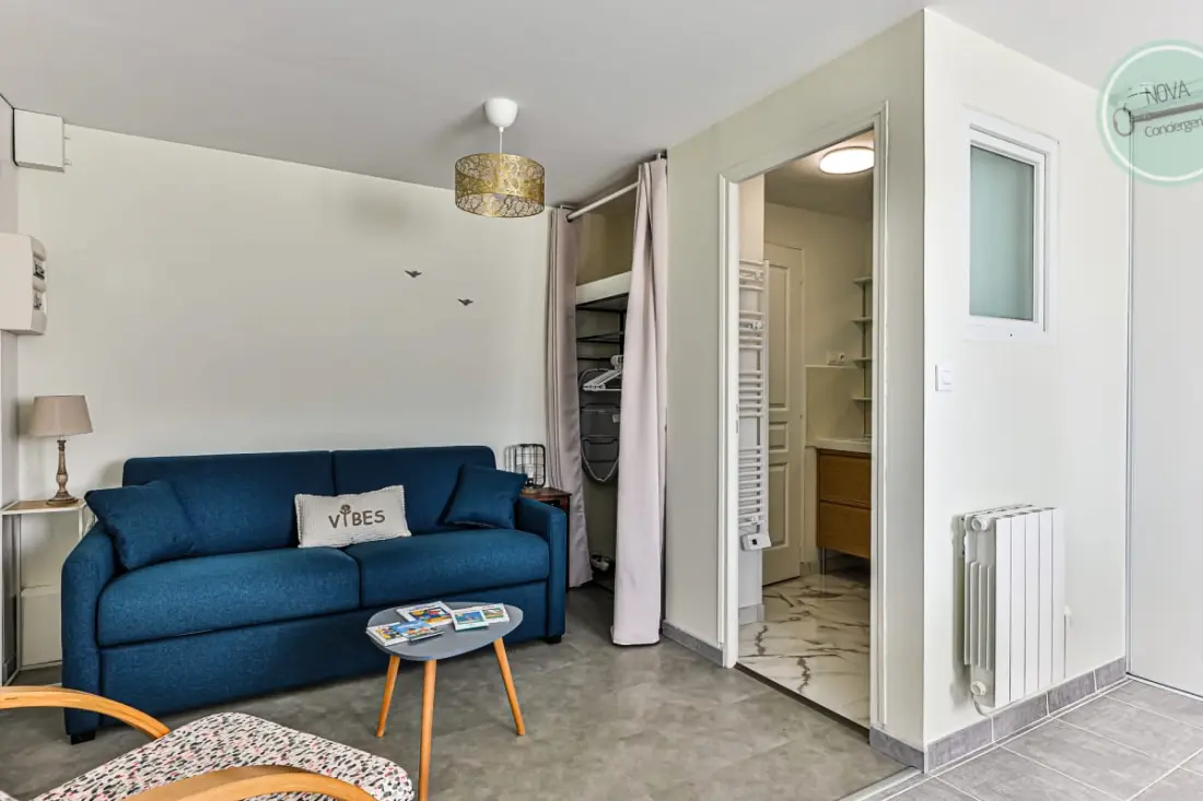 Résidence Studio Avec Terrasse à 400m De La Plage – Idéal Couple &amp; Week-end
