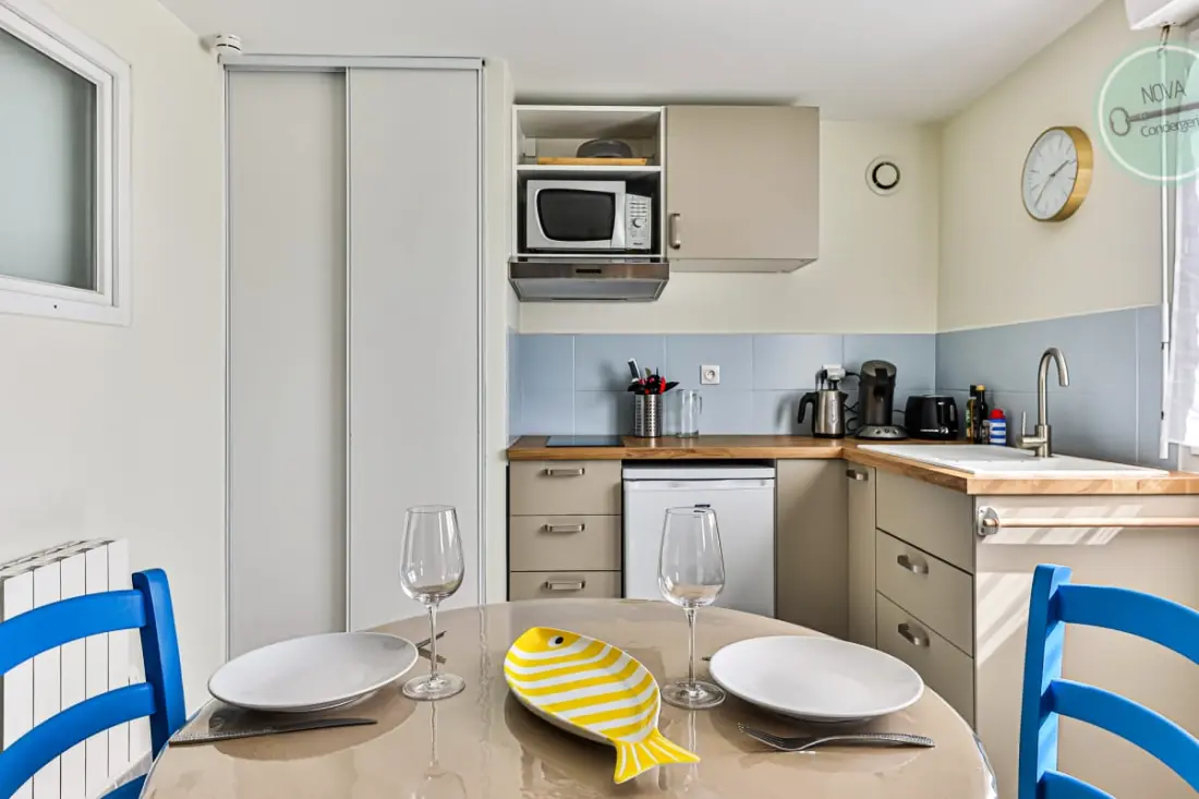 Résidence Studio Avec Terrasse à 400m De La Plage – Idéal Couple &amp; Week-end