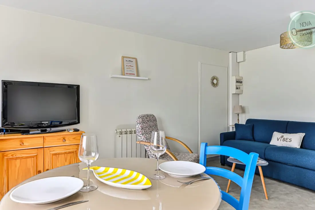 Résidence Studio Avec Terrasse à 400m De La Plage – Idéal Couple &amp; Week-end