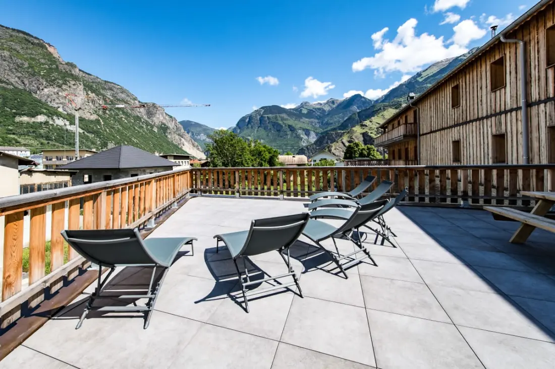 Résidence Grand Horizon | Grande Terrasse &amp; Vue Montagne