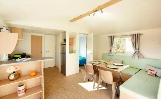 Mobil-home 4 pers. proche plage