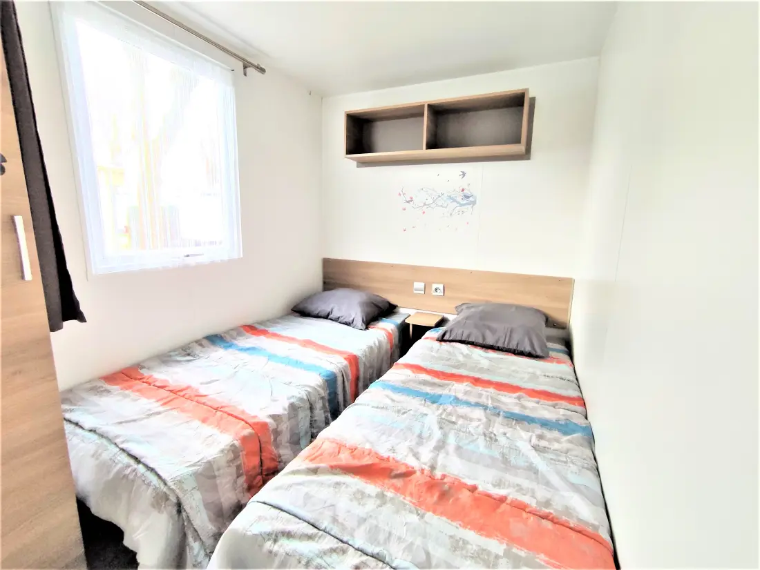 Mobil-home 6 personnes accès piscine et espace aquatique
