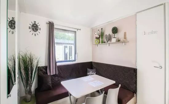 Mobil-home 6 pers. avec accès piscine et complexe aquatique