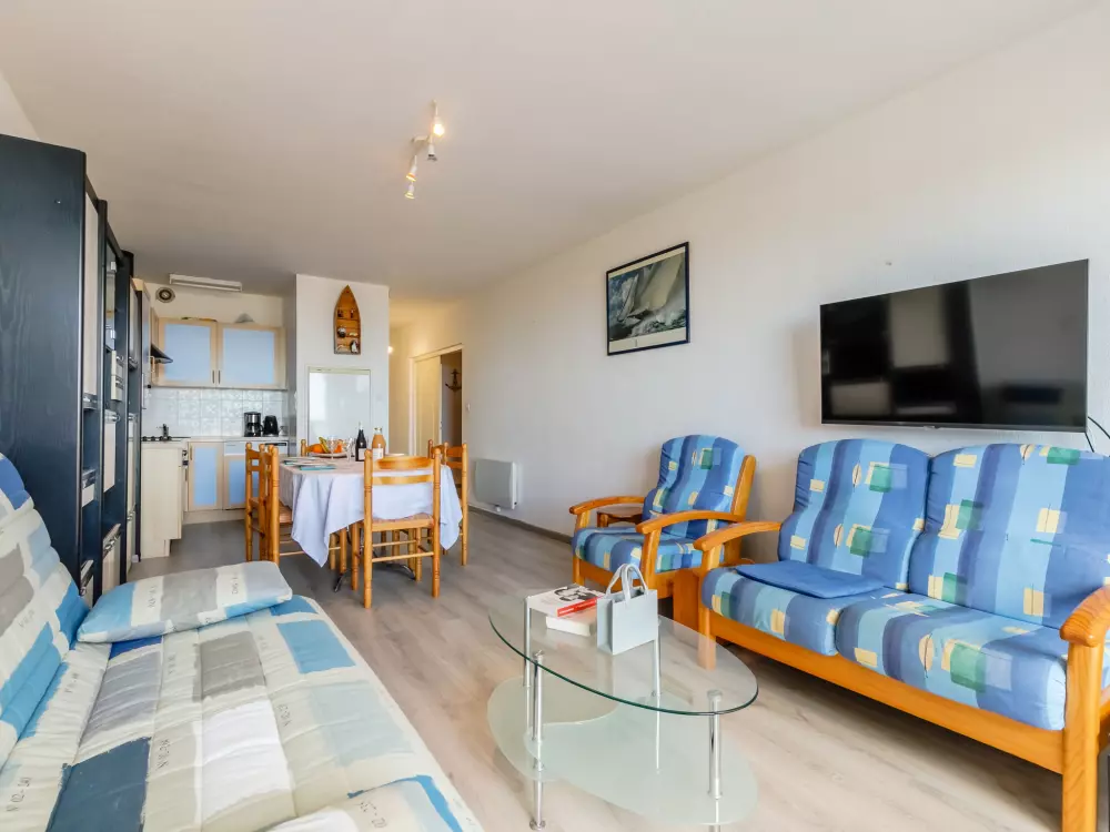 Résidence Vue Mer -Apt 2 pièces+alcove-5 pers.