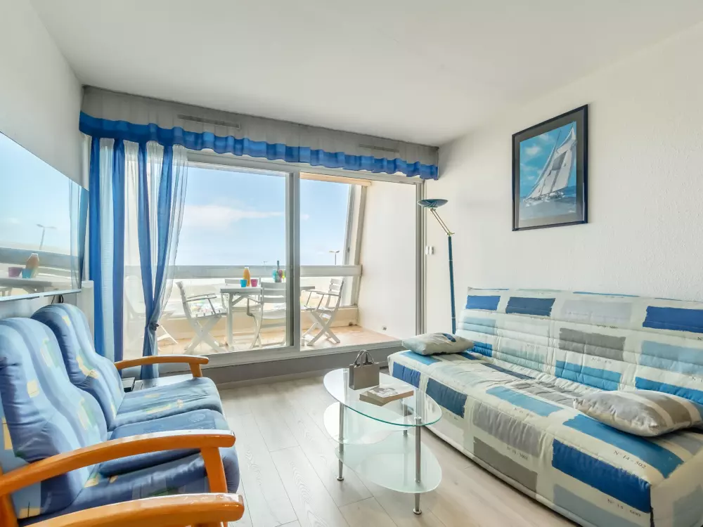 Résidence Vue Mer -Apt 2 pièces+alcove-5 pers.