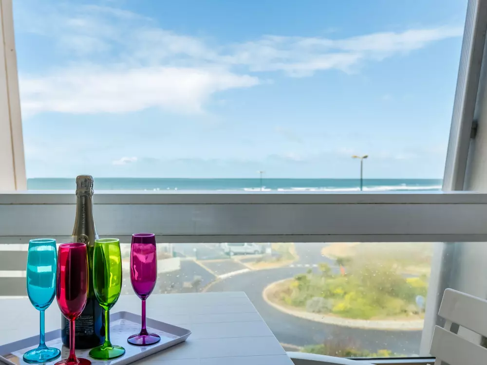 Résidence Vue Mer -Apt 2 pièces+alcove-5 pers.