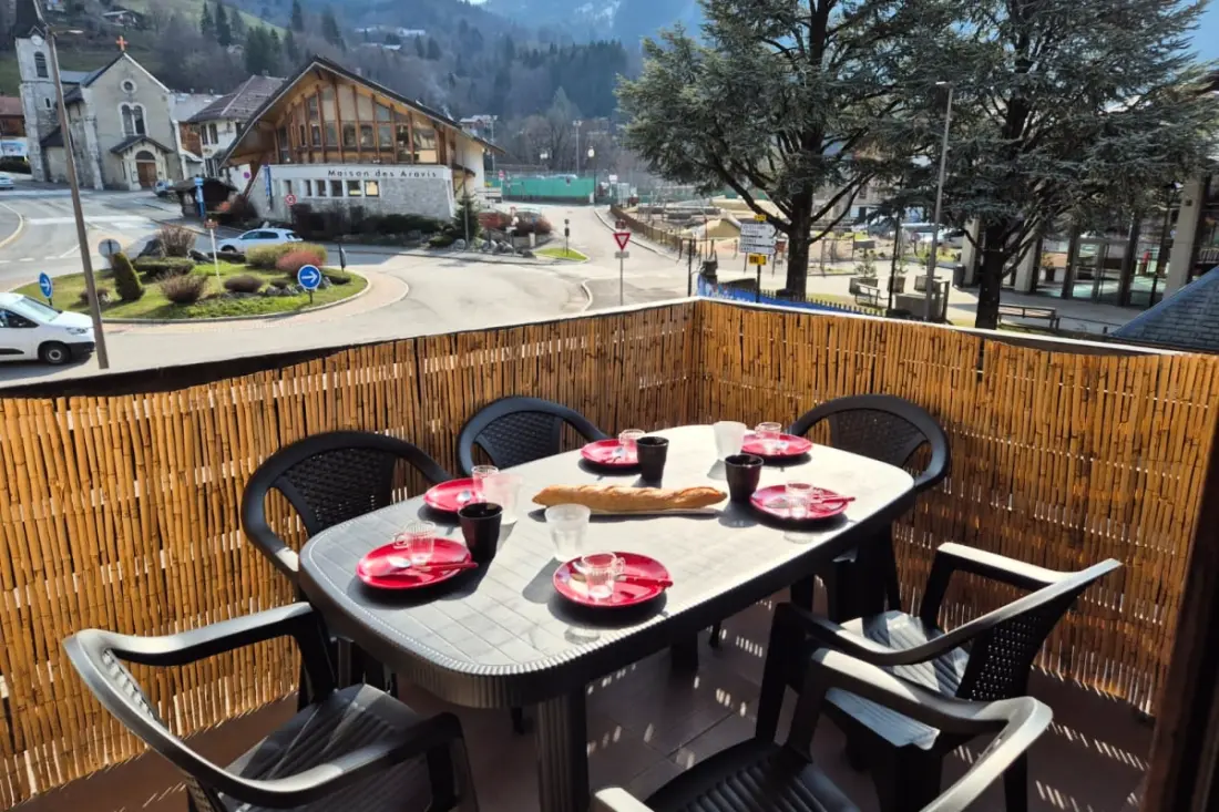 Appartement Au Cœur Du Village Avec Balcon