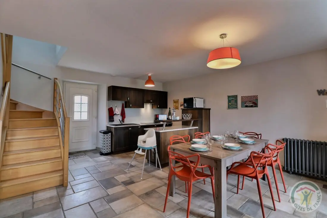 Gîte de France La ville es brets 3 épis