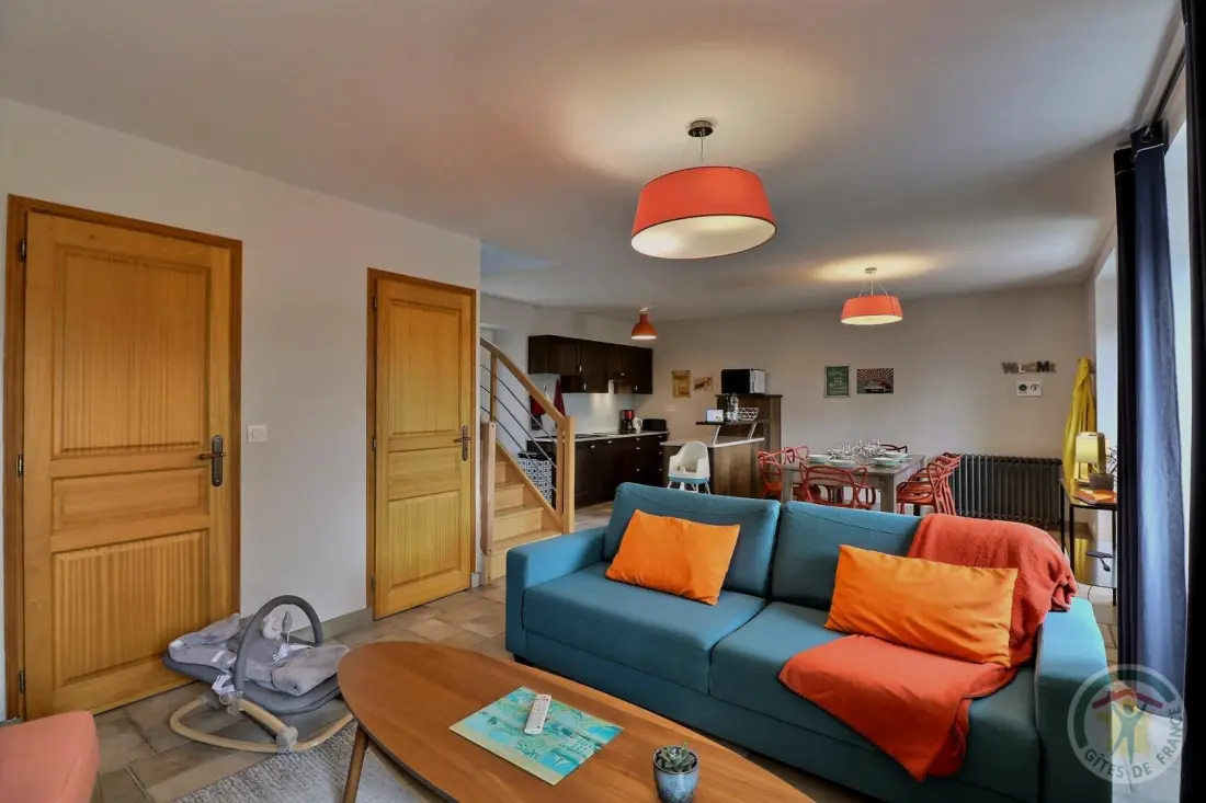 Gîte de France La ville es brets 3 épis