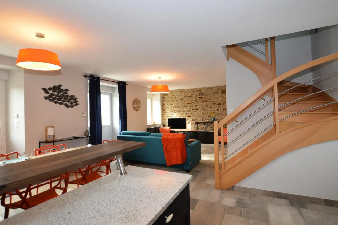 Gîte de France La ville es brets 3 épis