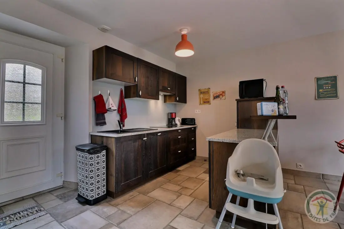 Gîte de France La ville es brets 3 épis