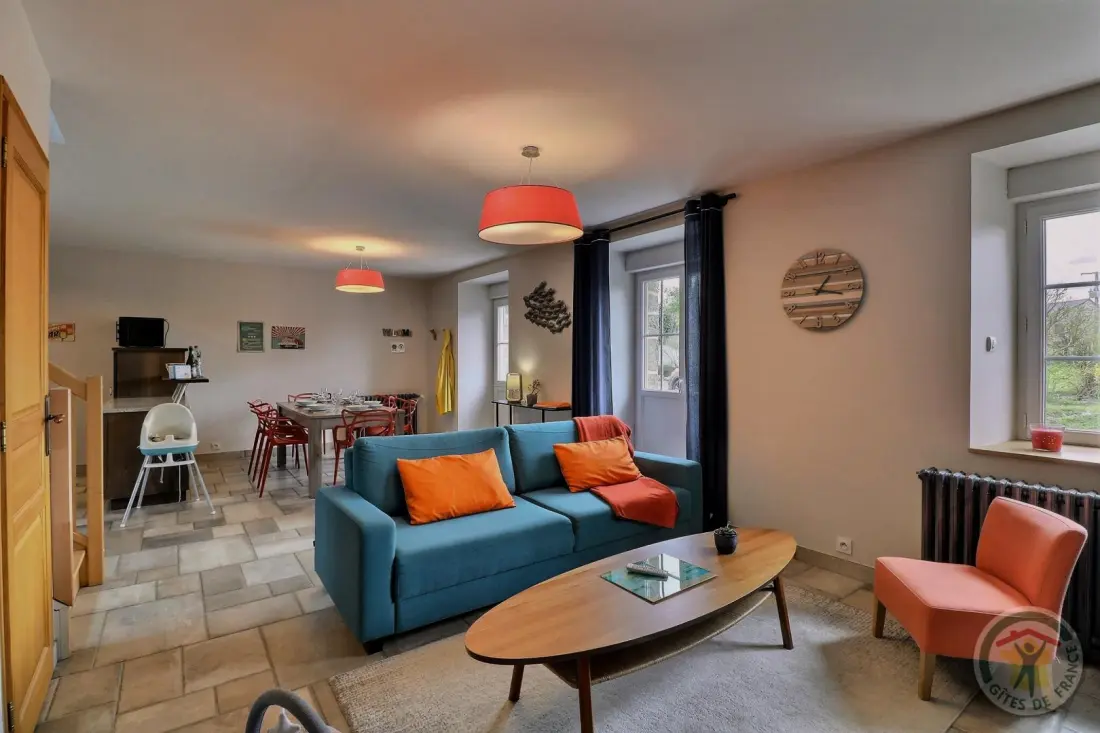Gîte de France La ville es brets 3 épis