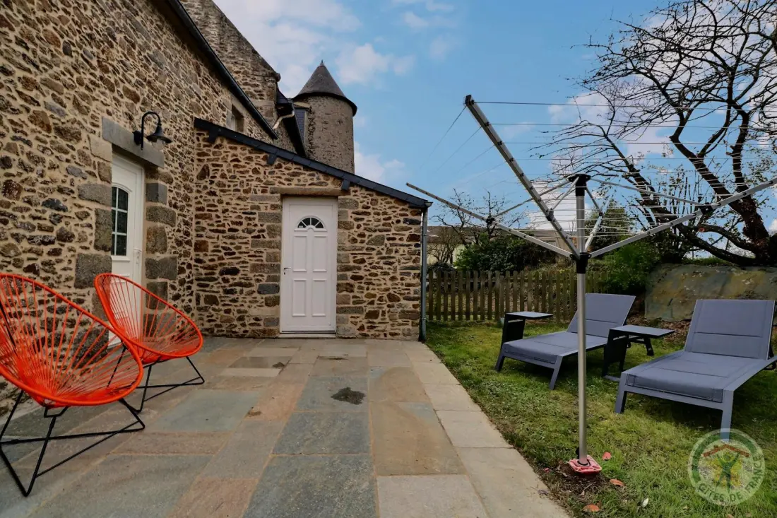 Gîte de France La ville es brets 3 épis