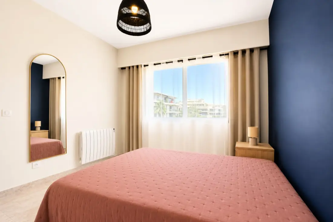 Appt 6 Pers Vue Mer Et Port - 10 Min De Nice