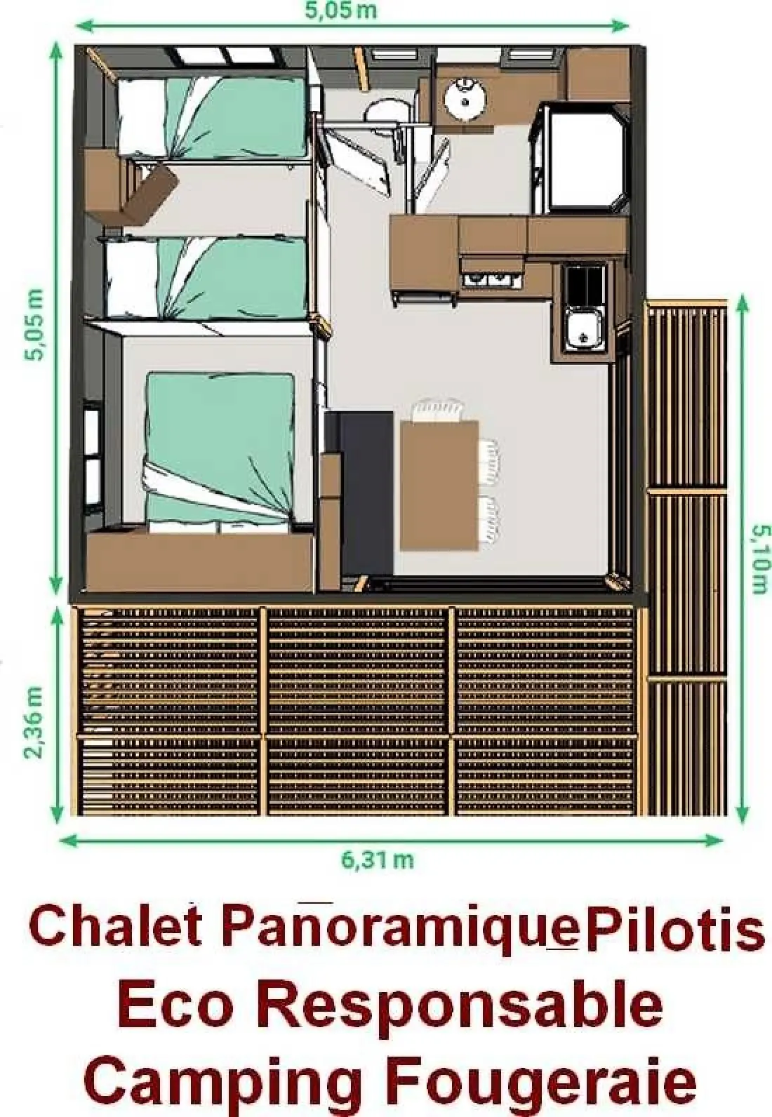Camping LA FOUGERAIE 3 étoiles★★★