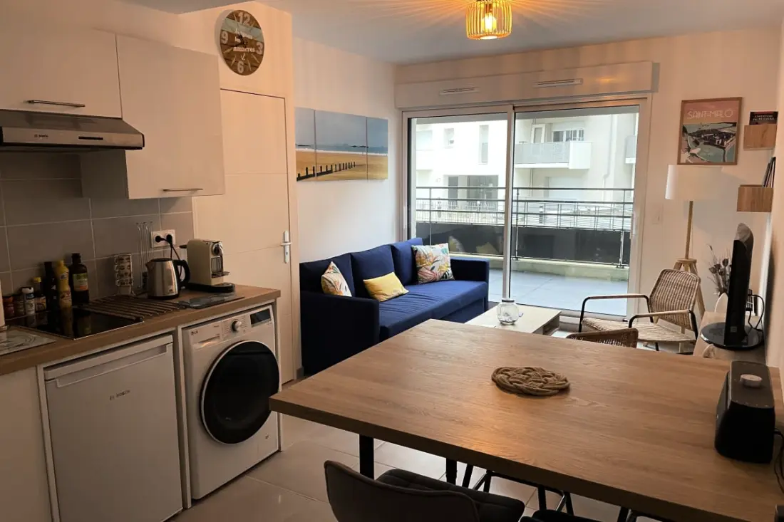 Cosy T2 Avec Balcon Proche De La Mer