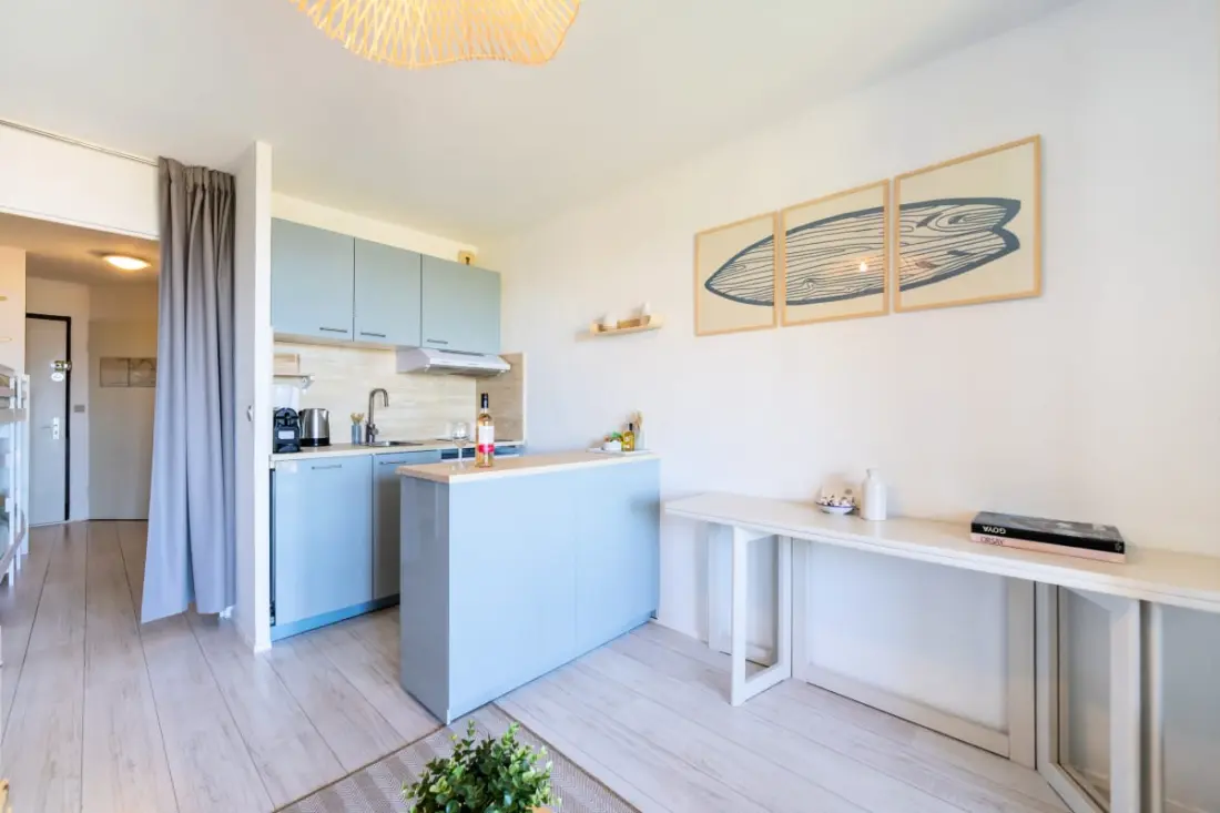 Vue Mer Imprenable, T3, Loggia, 6 Pers, Piscine, Tennis, Parking