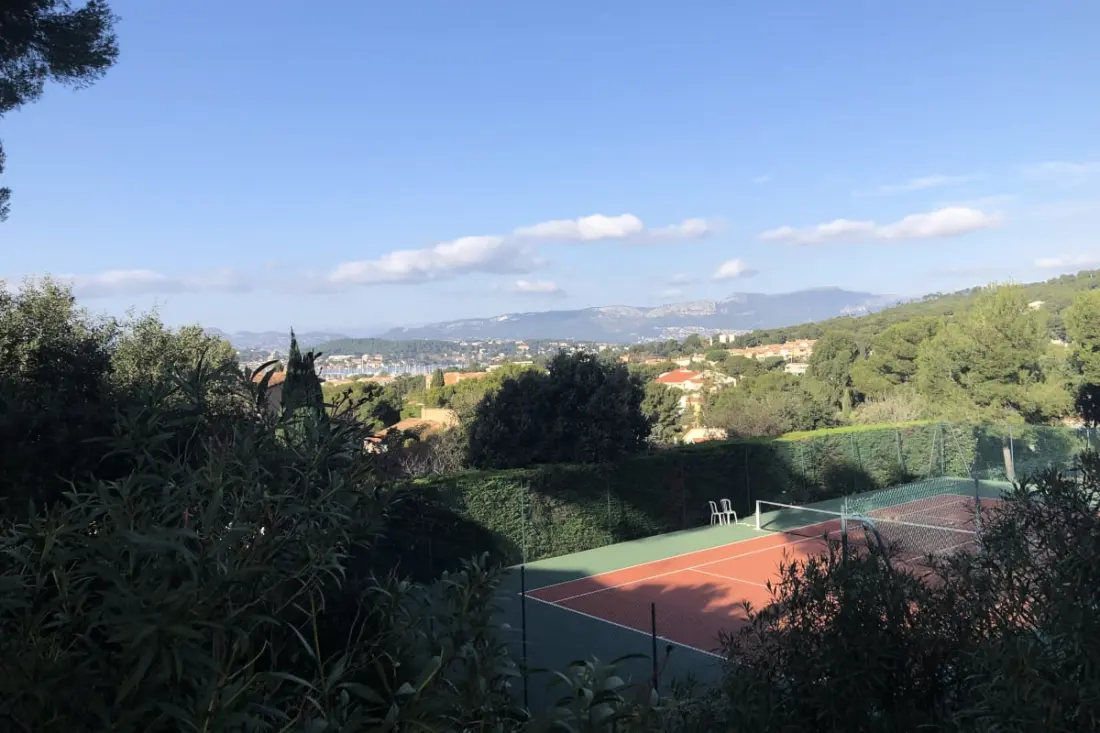 Vue Mer Imprenable, T3, Loggia, 6 Pers, Piscine, Tennis, Parking