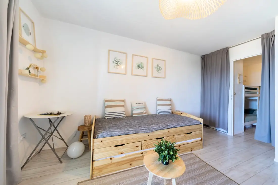 Vue Mer Imprenable, T3, Loggia, 6 Pers, Piscine, Tennis, Parking