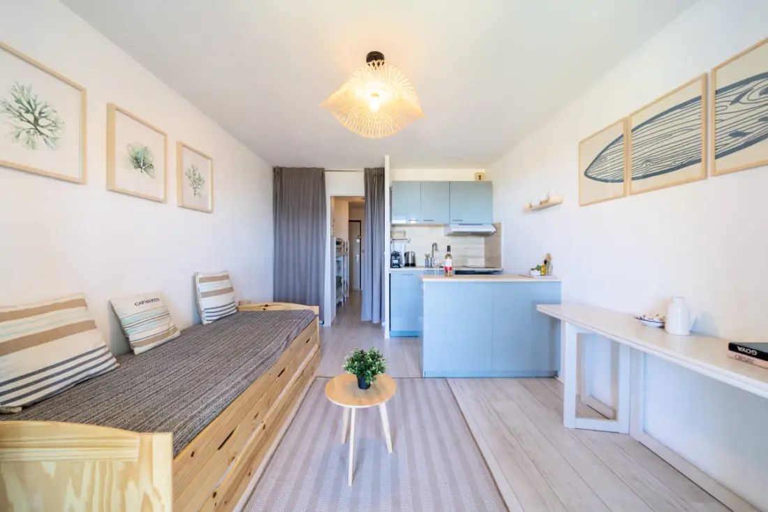 Vue Mer Imprenable, T3, Loggia, 6 Pers, Piscine, Tennis, Parking