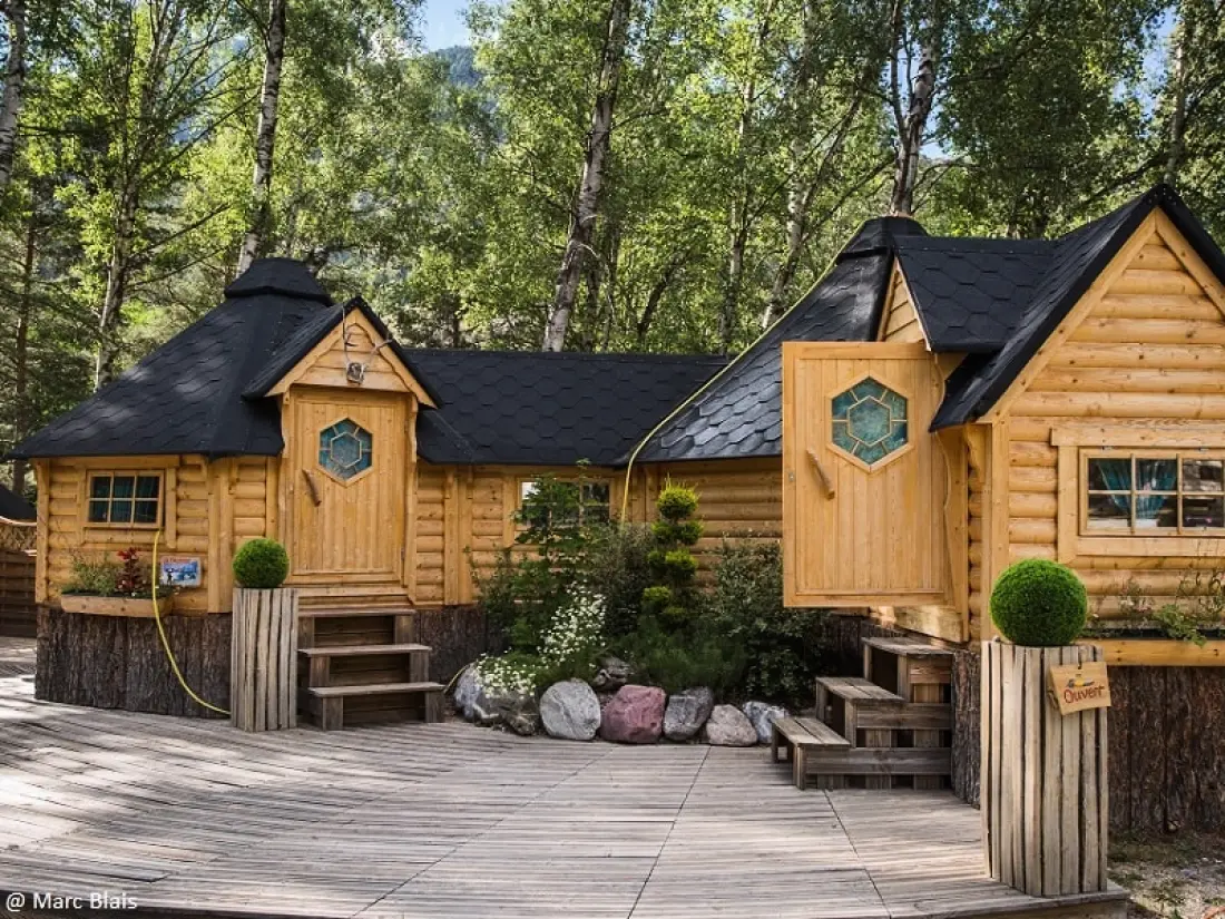Camping-Caravaneige l'Iscle de Prelles 3 étoiles★★★